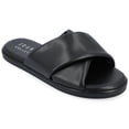 thumbnail image 1 of Journee Collection Womens Addilynn Tru Comfort Foam Puffy Slide Sandal, 1 of 6