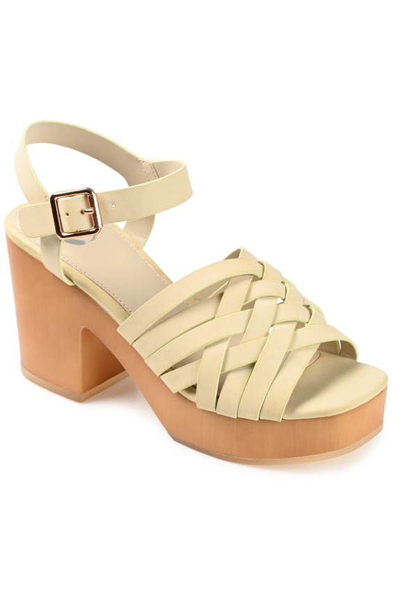 Womens Addisyn Woven Detail Clog Sandals