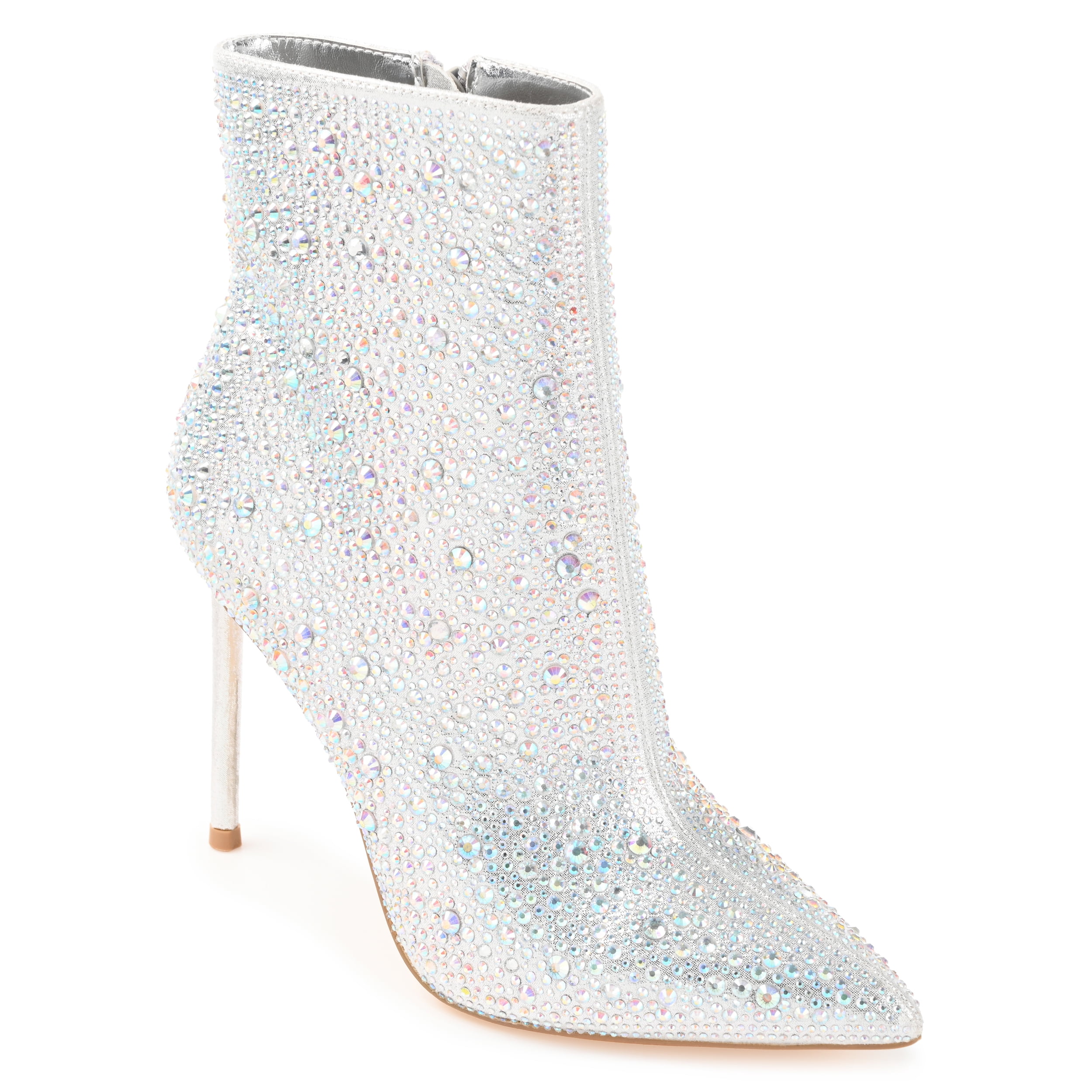 Journee Collection Womens Alexis Pointed Toe Stiletto Ankle Booties