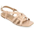 thumbnail image 1 of Journee Collection Womens Alorra Tru Comfort Foam Buckle Flat Sandals, 1 of 6