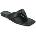 thumbnail image 1 of Journee Collection Womens Ares Tru Comfort Foam Light Puff Flip Flop Sandals, 1 of 4