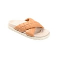 thumbnail image 1 of Journee Collection Womens Aveena Faux Leather Slide Sandals, 1 of 6