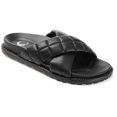 thumbnail image 1 of Journee Collection Womens Aveena Slide Flat Sandals, 1 of 6