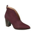 thumbnail image 1 of Journee Collection Womens Bellamy Embossed Pointed Toe Booties, 1 of 3