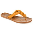 thumbnail image 1 of Journee Womens Brindle Flip Flop Flat Sandals, 1 of 8