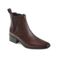 thumbnail image 1 of Journee Collection Womens Brooklee Leather Square Toe Booties, 1 of 5