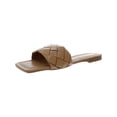 thumbnail image 1 of Journee Collection Womens Cassay Slip On Flat Slide Sandals, 1 of 3