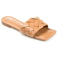 thumbnail image 1 of Journee Collection Womens Cassay Tru Comfort Foam Slide Low Block Heel Sandals, 1 of 6