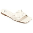 thumbnail image 1 of Journee Collection Womens Cassay Tru Comfort Foam Slide Low Block Heel Sandals, 1 of 6
