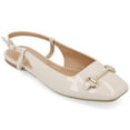 thumbnail image 1 of Journee Collection Womens Ceecy Tru Comfort Foam Sling Back Buckle Square Toe Flats, 1 of 6