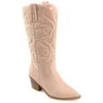 thumbnail image 1 of Journee Womens Chantry Pointed Toe Pull On Western Boots, 1 of 9