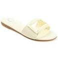 thumbnail image 1 of Journee Womens Clair Slide Low Block Heel Sandals, 1 of 8