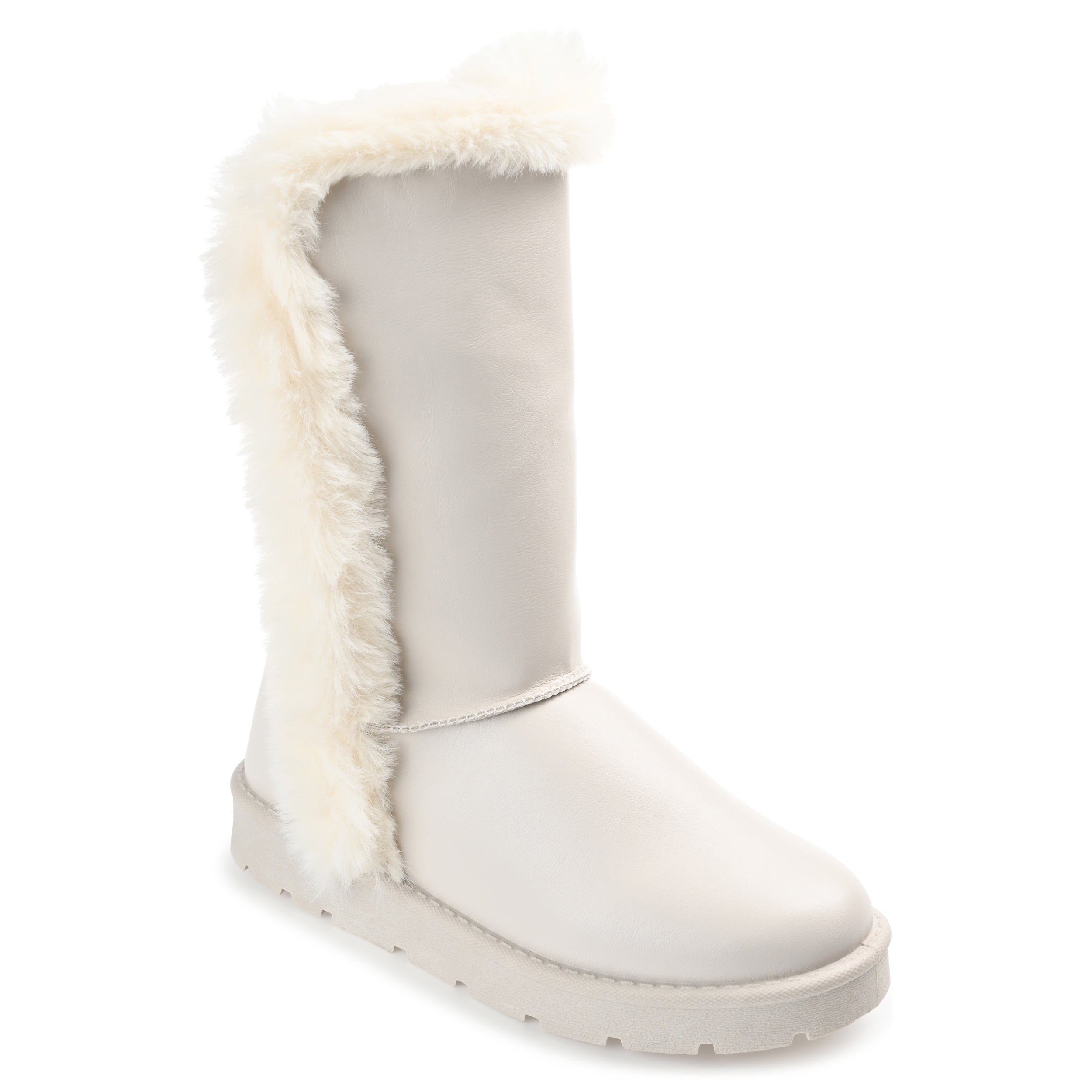 Journee Collection Womens Cleeo Round Toe Pull On Winter Boots ...