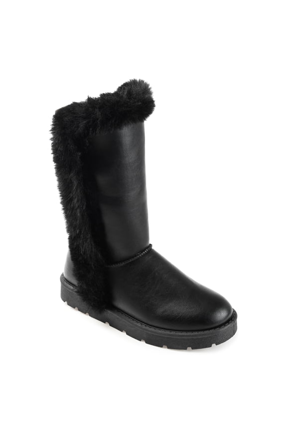 Collection Womens Cleeo Round Toe Pull On Winter Boots