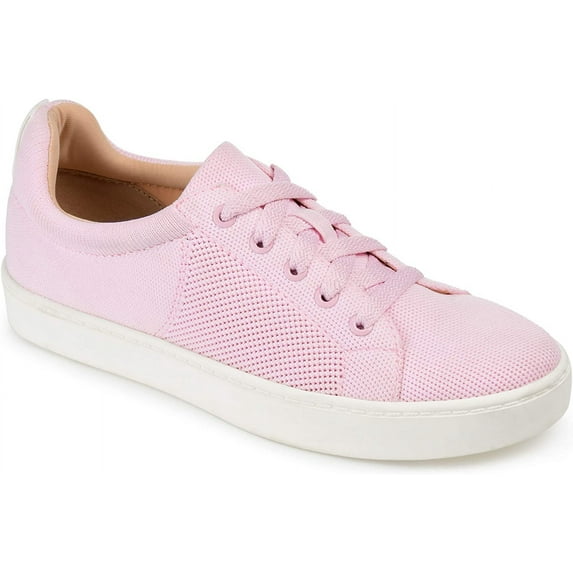 Journee Collection Womens Comfort Foam Kimber Sneakers 7 Wide Pink
