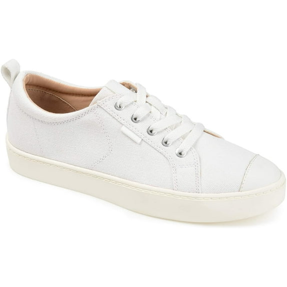 Journee Collection Womens Comfort Foam Meesh Sneakers 9 Wide White