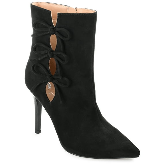 Journee Collection Womens Deandra Tru Comfort Foam Inside Zip Stiletto Booties