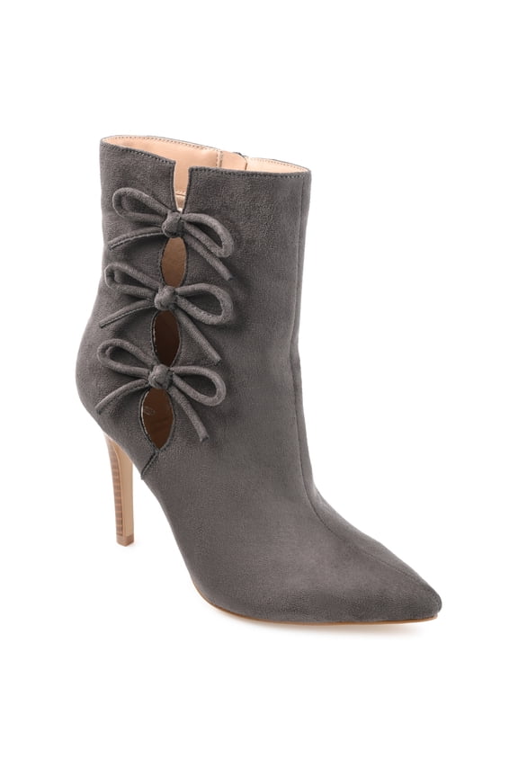 Womens Deandra Tru Comfort Foam Inside Zip Stiletto Booties