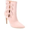 thumbnail image 1 of Journee Collection Womens Deandra Tru Comfort Foam Inside Zip Stiletto Booties, 1 of 6
