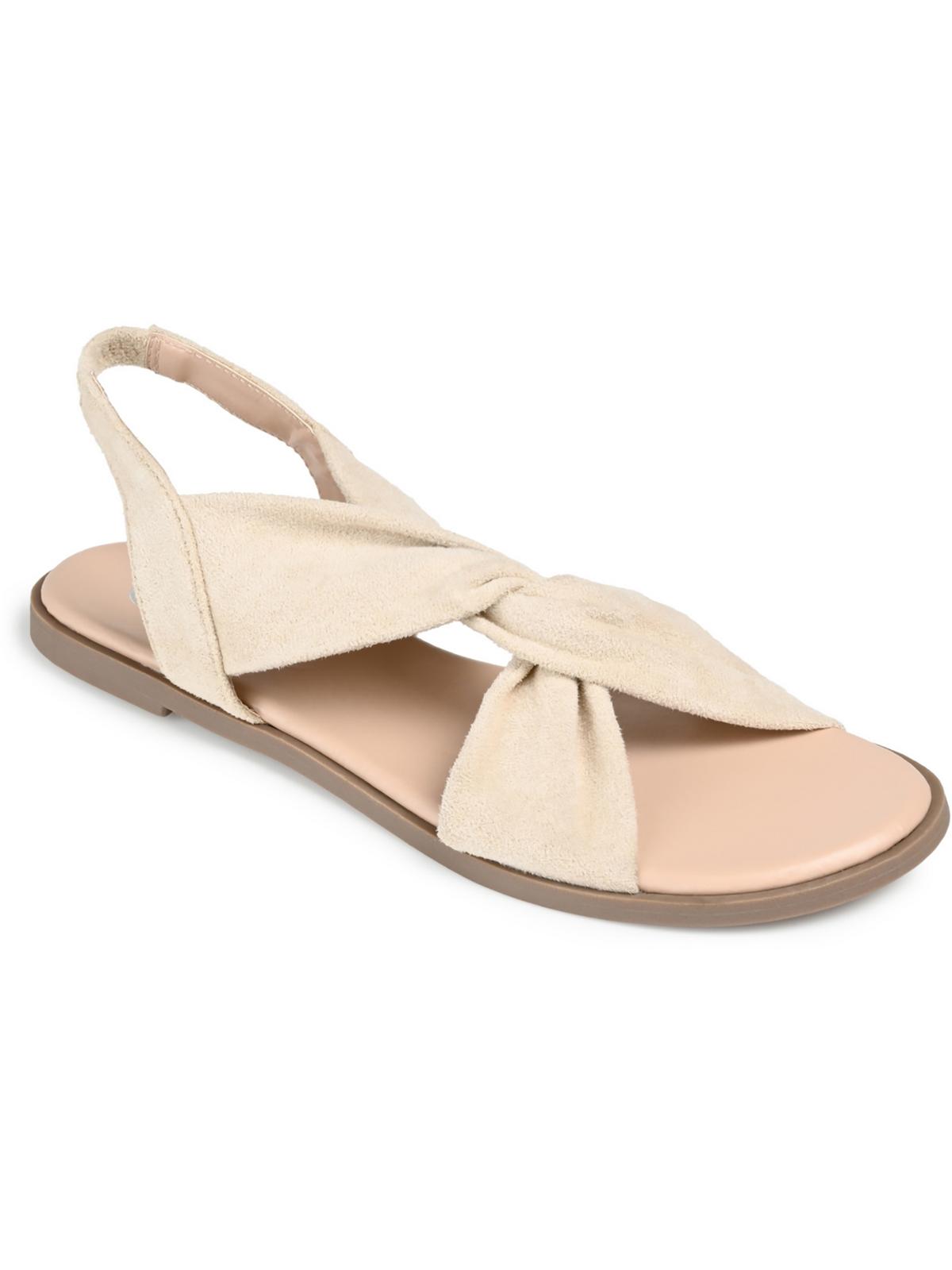 Journee Collection Womens Deleece  Strappy Slip On Slingback Sandals