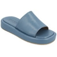 thumbnail image 1 of Journee Collection Womens Denrie Tru Comfort Foam Slide Flatform Sandals, 1 of 7