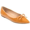 thumbnail image 1 of Journee Collection Womens Devalyn Ballet Pointed Toe Slip On Flats, 1 of 6
