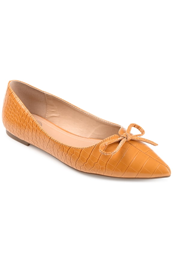 Collection Womens Devalyn Ballet Pointed Toe Slip On Flats