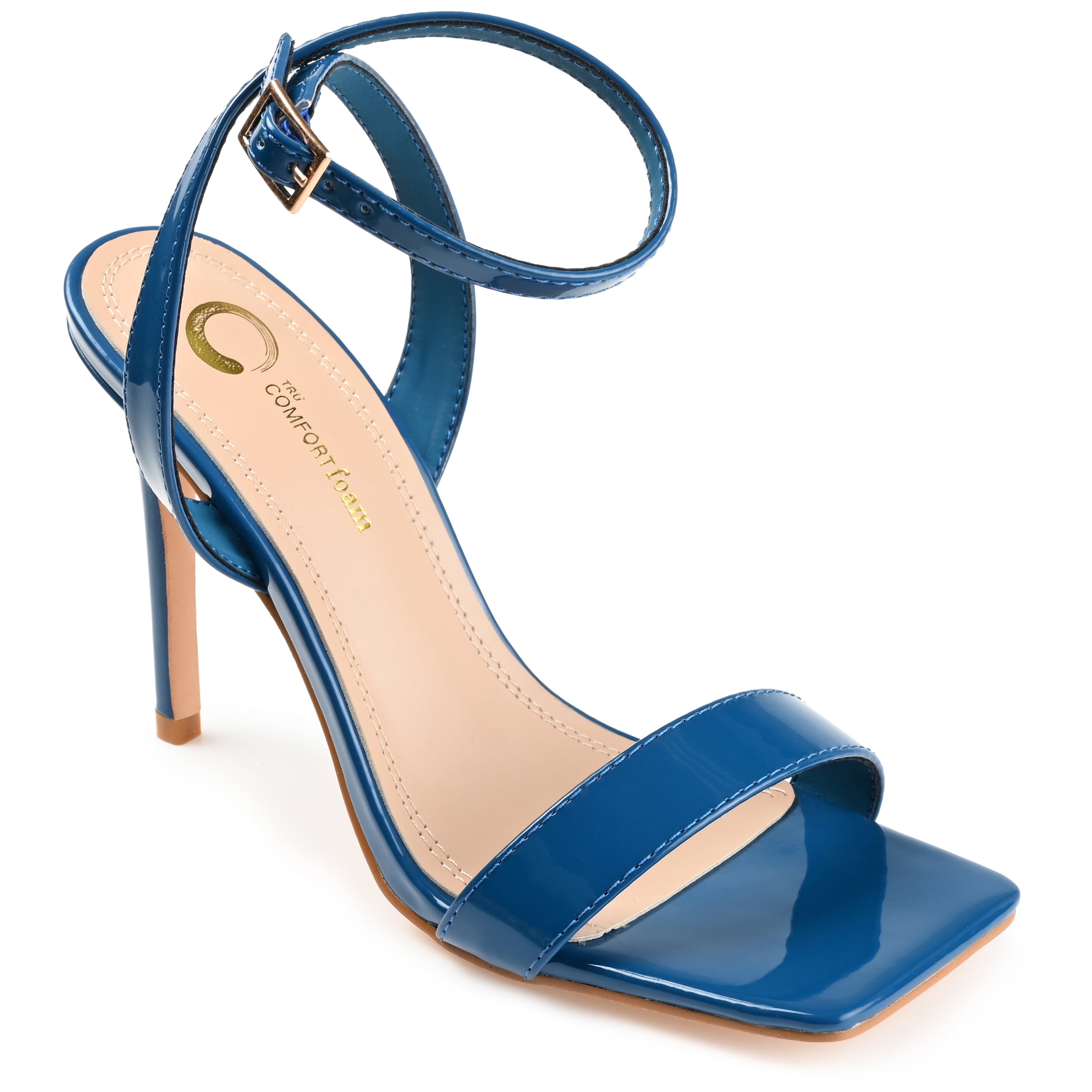 Journee Collection Womens Dorian Tru Comfort Foam Open Toe High Stiletto Pumps
