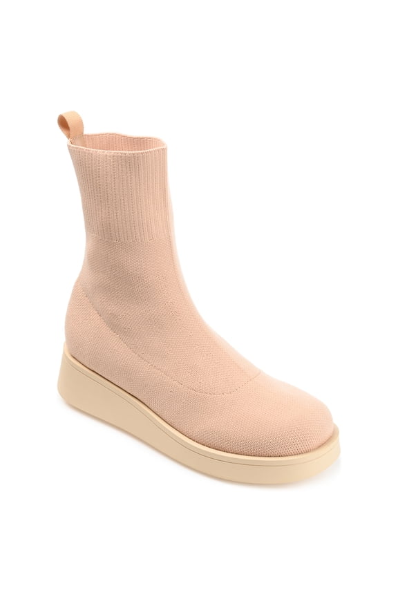 Womens Ebby Pull On Platform Booties