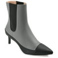 thumbnail image 1 of Journee Collection Womens Eleece Tru Comfort Foam Pull On Stiletto Booties, 1 of 6