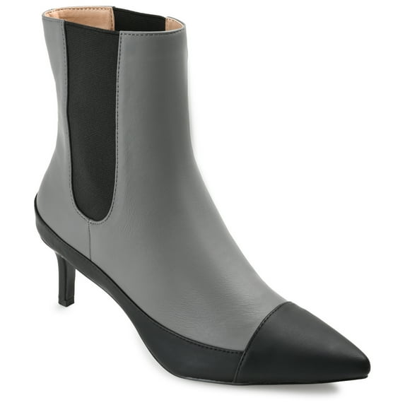 Journee Collection Womens Eleece Tru Comfort Foam Pull On Stiletto Booties