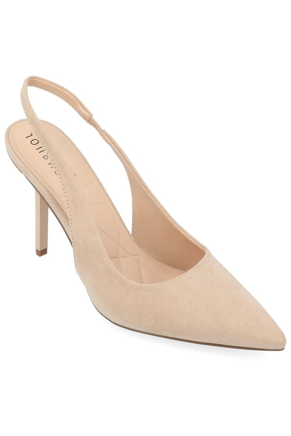 Womens Elenney Mid Heel Pointed Toe Pumps, Widths Available