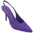 thumbnail image 1 of Journee Collection Womens Elenney Tru Comfort Foam Mid Heel Pointed Toe Pumps, 1 of 7