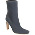 thumbnail image 1 of Journee Collection Womens Elissa Stacked Heel Pull on Ankle Boots, 1 of 3