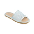 thumbnail image 1 of Journee Collection Womens Eniola Flat Slip On Slide Sandals, 1 of 3