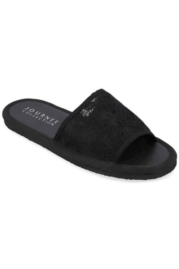 Collection Womens Eniola Tru Comfort Foam Slide Flat Sandals