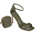 thumbnail image 1 of Journee Womens Everton Open Toe High Stiletto Sandals, 1 of 8