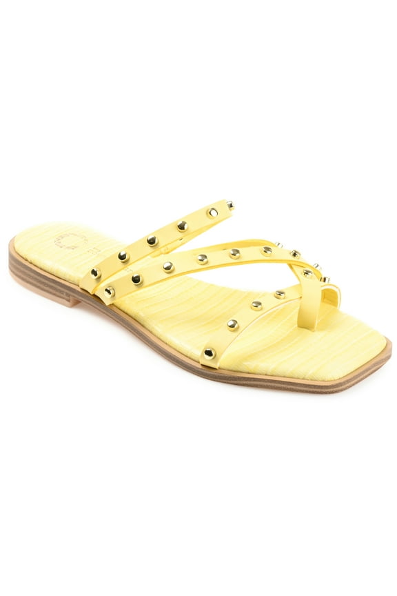 Womens Fanny Slide Low Block Heel Sandals