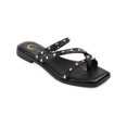 thumbnail image 1 of Journee Collection Womens Fanny Tru Comfort Foam Slide Low Block Heel Sandals, 1 of 3