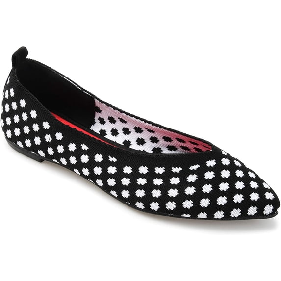 Journee Collection Womens Flats 8 Dot