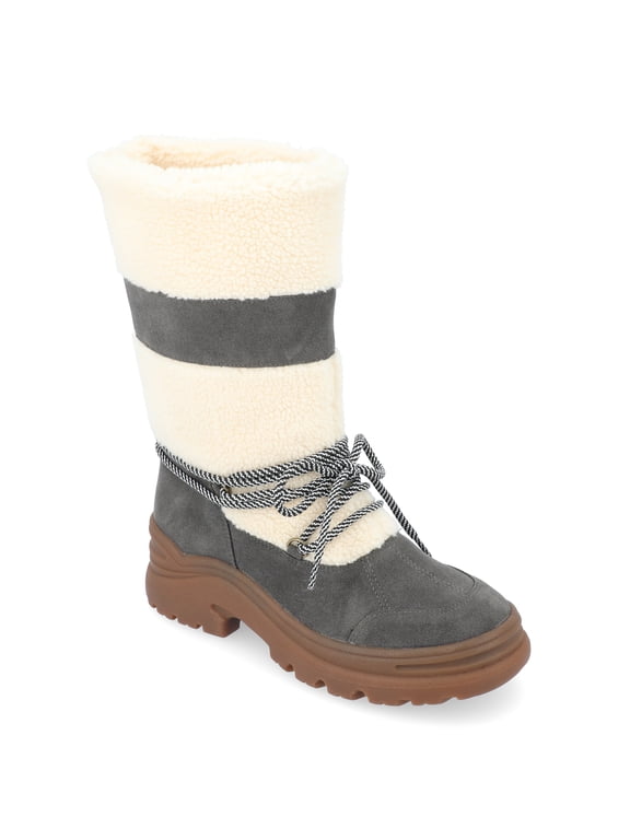 Collection Womens Galina Tru Comfort Foam Mid Calf Pull On Winter Boot
