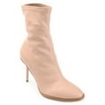 thumbnail image 1 of Journee Womens Gizzel Almond Toe Stiletto High Ankle Booties, 1 of 8