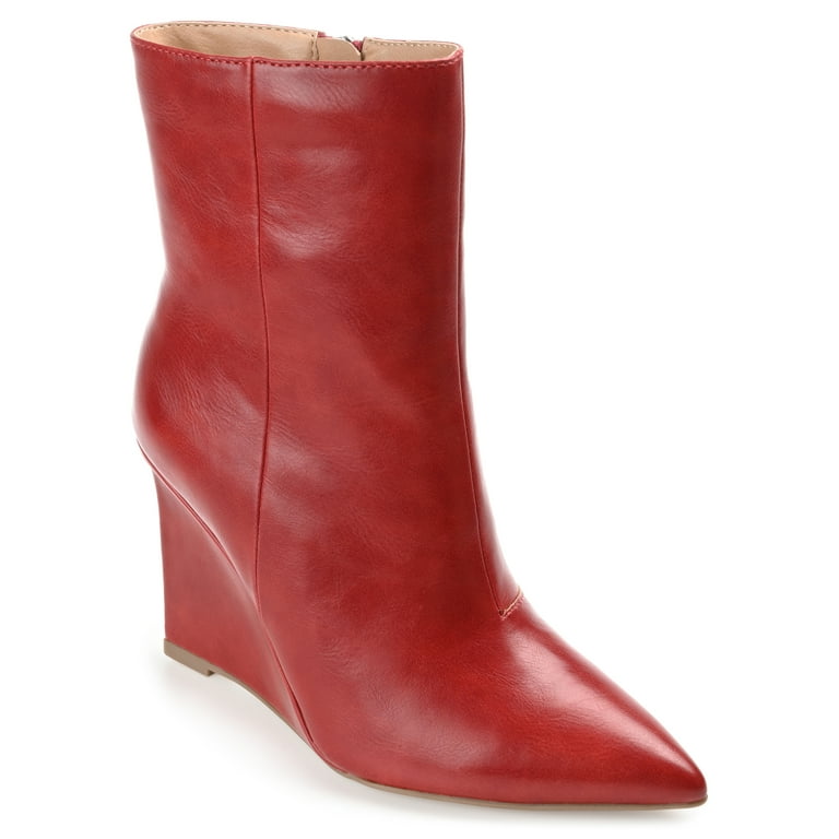 Wedge booties shop walmart