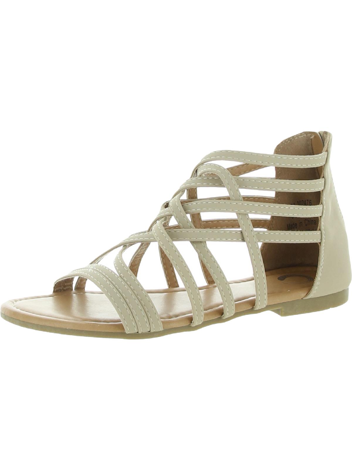 STEVE MADDEN Womens Gold 01/2