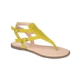thumbnail image 1 of Journee Collection Womens Harmony Thong Ankle Strap Flats, 1 of 3