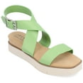 thumbnail image 1 of Journee Collection Womens Havalee Tru Comfort Foam Buckle Platform Sandals, 1 of 6