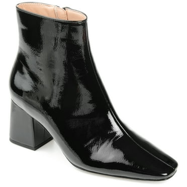 Journee Collection Womens Haylinn Tru Comfort Foam Wide Width Inside Zip Block Heel Booties