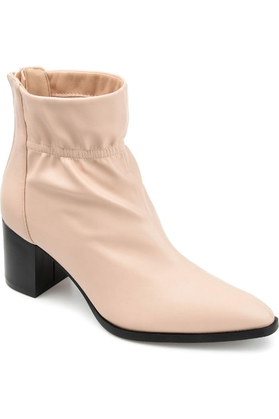 Collection Womens Heddy Pointed Toe Stretch Ankle Boots