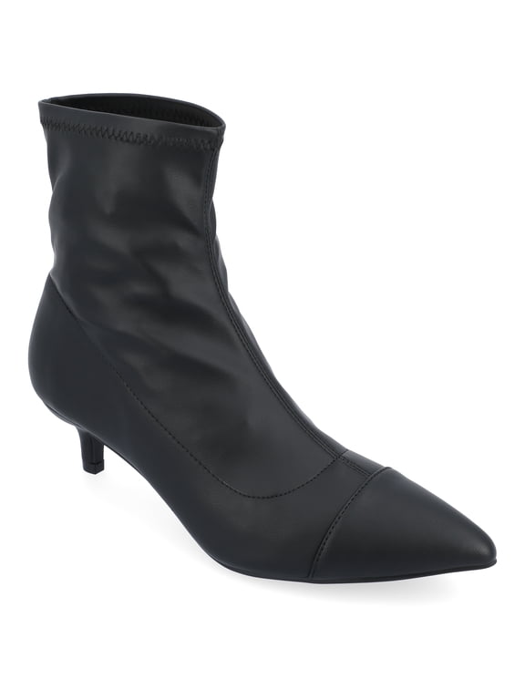 Collection Womens Jadde Tru Comfort Foam Pull On Kitten Heel Bootie