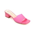 thumbnail image 1 of Journee Collection Womens Jaydin Tru Comfort Foam Slip On Block Heel Sandals, 1 of 3